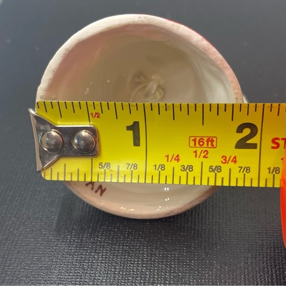 Vintage Porcelain Santa Bell Seasons Greetings Ornament Bell Made In Jap… - Picture 7 of 7